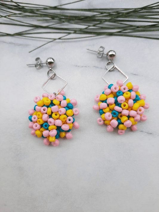 Pink mix silver